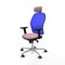 Piqueras y Crespo 2D086G2 - Bureaustoel - Verstelbare hoogte en hoofdsteun - Roze