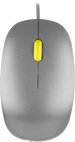 NGS GRAYFLAME - Optische Muis - 1000 DPI - Grijs