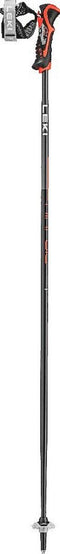 LEKI Airfoil 3D - Skistokken heren - Lichtgewicht aluminium - Zwart wit