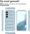 imoshion Hoesje Geschikt voor Samsung Galaxy S24 Hoesje Siliconen - imoshion EasyGrip Backcover - Lichtblauw