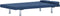 vidaXL - Slaapbank - met - twee - kussens - polyester - blauw