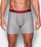 Under Armour Boxershort - Maat L - Mannen - grijs/zwart/rood