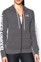Under Armour - Favorite Full Zip Hoodie - Grijs Dames Vest - L - Grijs
