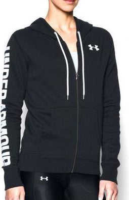 Under Armour Favorite FZ Hoodie Sporttrui casual - Dames - Maat L - Zwart