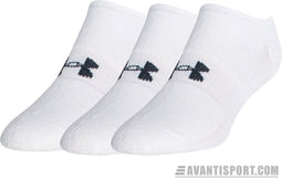 Under Armour - Heatgear Solo - Sok - 42 - 47 - Wit