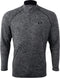 Under Armour HeatGear Tech 1/4 Zip Longsleeve Sportshirt performance - Maat XL - Mannen - grijs