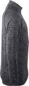 Under Armour HeatGear Tech 1/4 Zip Longsleeve Sportshirt performance - Maat XL - Mannen - grijs