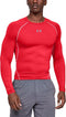 Under Armour HG Armour LS Sporttrui Heren - Rood - Maat XL