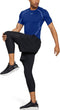 Under Armour HG Armour S/S Fitness Shirt Heren - Maat L