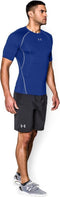Under Armour HG Armour S/S Fitness Shirt Heren - Maat L