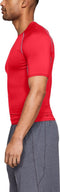 Under Armour HG Armour S/S Fitness Shirt Heren - Maat S
