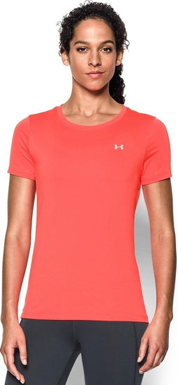 Under Armour - HG Armour Short Sleeve - Flamingo - Maat XL