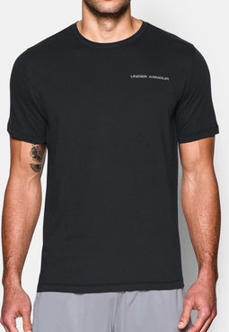 Under Armour Mens Charged Cotton T-Shirt - Black - XL