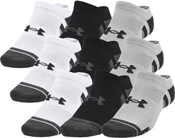 Under Armour Performance Tech 3pk NoShow Gray/ White/ 36.5-42 EU
