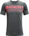 Under Armour Tech 2.0 Wordmark heren sportshirt grijs