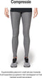 Under Armour Tech Hi Ankle Leg Dames Sportlegging - Zwart