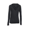 Under Armour Tech LS Hoody Solid - Sportshirt - Dames - Maat XL - Zwart