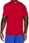 Under Armour Tech SS Tee 1228539-600, Mannen, Rood, T-shirt maat: S EU