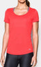 Under Armour - Threadborne Streaker Short Sleeve - Damesshirt - XS - Rood