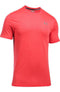 Under Armour Threadborne Streaker SS Sportshirt - Heren - Maat XL - Marathon Red