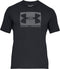 Under Armour UA BOXED SPORTSTYLE SS Heren Sportshirt - Zwart - Maat L