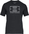 Under Armour UA BOXED SPORTSTYLE SS Heren Sportshirt - Zwart - Maat L