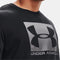 Under Armour UA BOXED SPORTSTYLE SS Heren Sportshirt - Zwart - Maat L