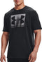 Under Armour UA BOXED SPORTSTYLE SS Heren Sportshirt - Zwart - Maat L