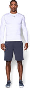 Under Armour UA CG ARMOUR CREW Sportshirt - Heren - Maat S - Wit