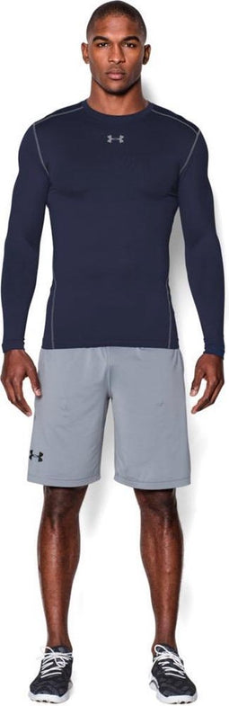 Under Armour UA CG ARMOUR CREW Sportshirt - Heren - Maat XXL - Midnight Navy
