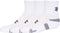 Under Armour UA HEATGEAR 3PK CREW- Sportsokken - Mannen - Maat 38-41 - Wit