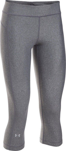 Under Armour UA HG Armour Capri Sportbroek - Dames - Maat S - Carbon Heather