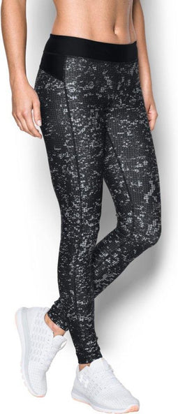 Under Armour UA HG Armour Printed Legging - Dames - Maat L - Zwart