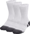 Under Armour UA Performance Tech 3pk Crew Unisex Sportsokken - Wit