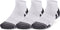 Under Armour UA Performance Tech 3pk Low Unisex Sportsokken - Wit