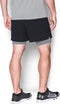 Under Armour UA QUALIFIER 2-IN-1 SHORT Sportbroek - Heren - Maat M - Zwart