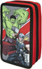 Undercover - Avengers Schooletui 3-Laags met Inhoud - Kunststof - Multicolor