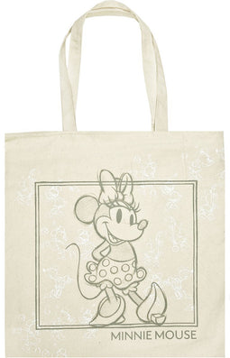 Undercover - Disney 100 Minnie Mouse Boodschappentas Canvas - Multicolor