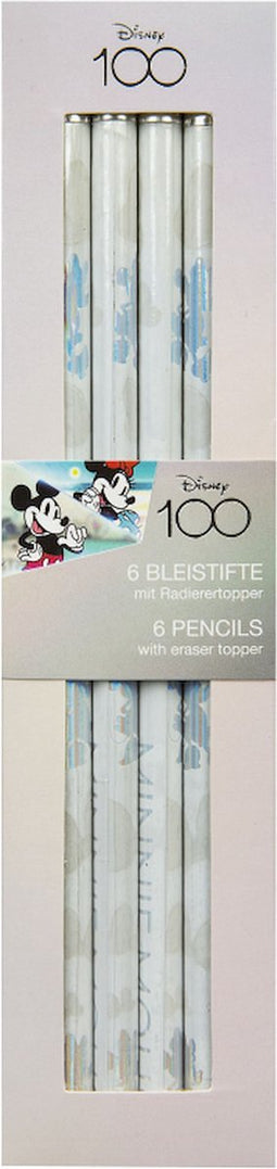 Undercover - Disney 100 Minnie Mouse Potlodenset 6 Stuks - Multicolor