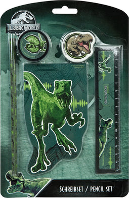 Undercover - Jurassic World Schrijfset 5-Delig - Kunststof - Multicolor
