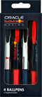 Undercover - Max Verstappen Balpennen Set van 4 Stuks - Multicolor - Kunststof