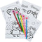 Undercover - Peppa Pig Kleurplaten met 5 Potloden - Multicolor - Kunststof - Hout - Papier