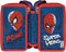 Undercover - Spider-Man Schooletui 3-Laags met Inhoud - Kunststof - Multicolor