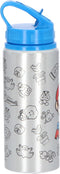 Undercover - Super Mario Drinkfles Staal 500 ml Roestvast Staal - Kunststof - Multicolor