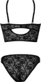Underwire Bralette en Panty Set - Black
