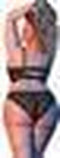 Underwire Bralette & Panty Set - Zwart
