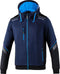 Sparco Tech Hooded Full Zip Sweatshirt | blauw-lichtblauw / xl | Vests | 02414BMAZ4XL
