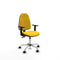 Piqueras y Crespo B1D05RN - Bureaustoel - Hoogteverstelbaar met armleuning - Geel