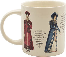 Unemployed Philosophers Guild Magische Mok - Jane Austen Finery
