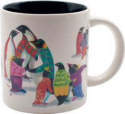 Unemployed Philosophers Guild Magische Mok - Penguin Party